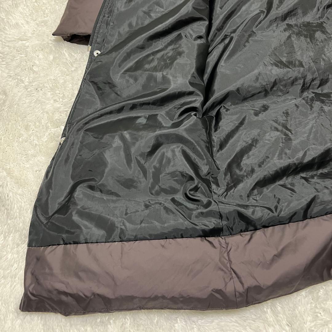 デサント　スーパーロングダウンコート　フード付き ベンチコート　防寒