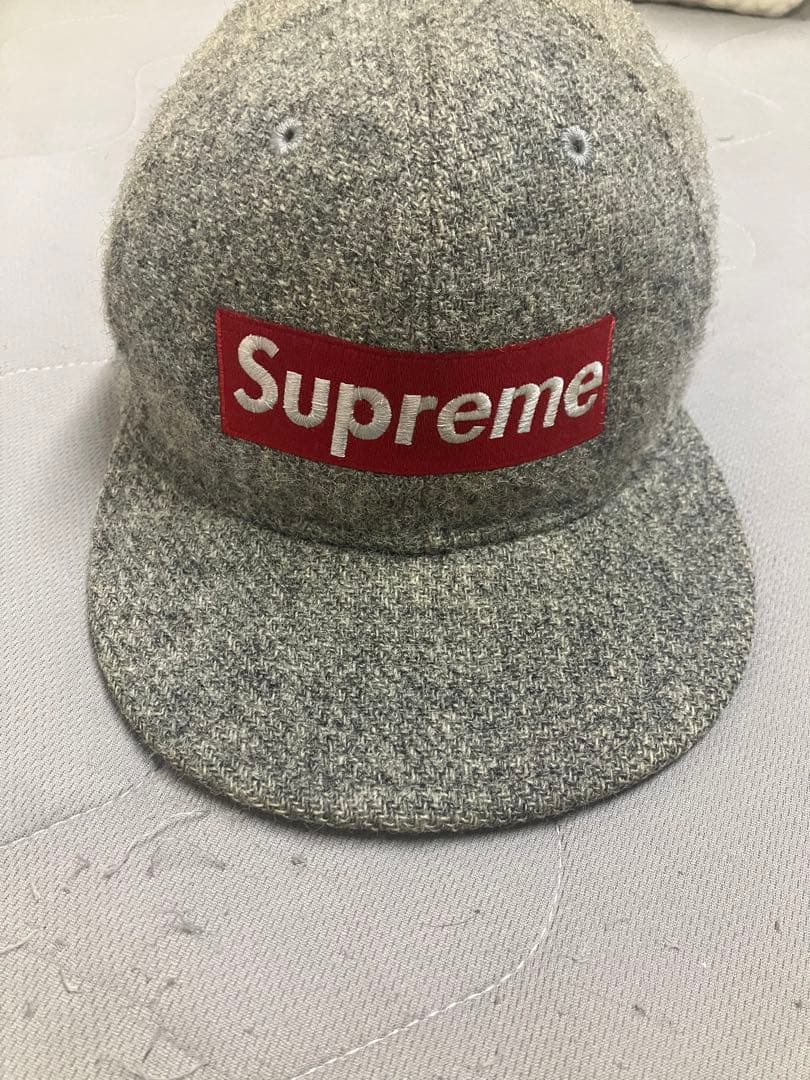 帽子 7 1/2 Harris Tweed Box Logo
