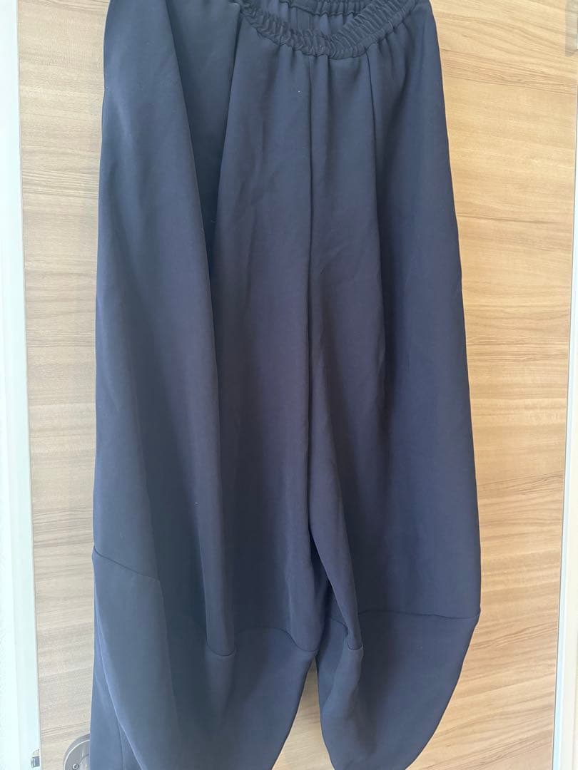 エンフォルド　ENFOLD　ELASTIC HAREM PANTS