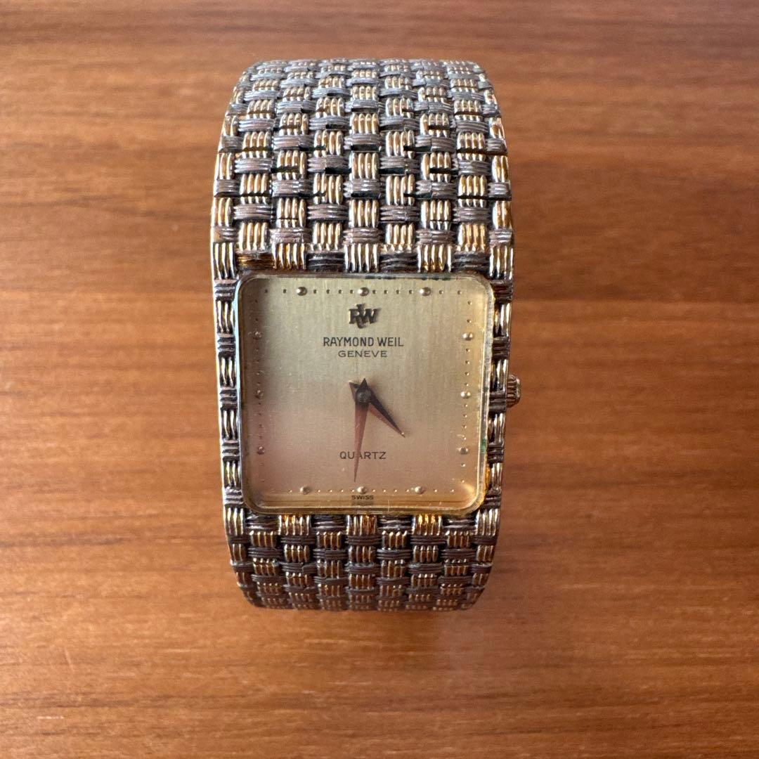 RAYMONDWEIL18KGOLDELECTROPLATED 腕時計