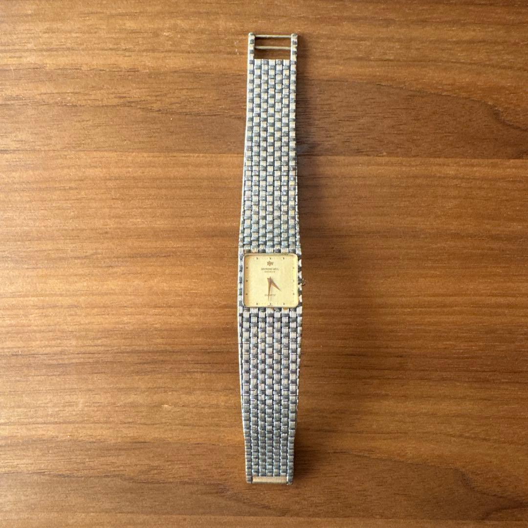 RAYMONDWEIL18KGOLDELECTROPLATED 腕時計