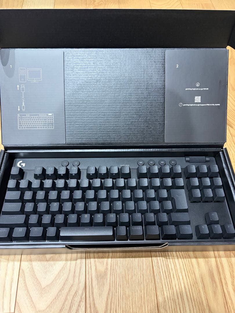Logicool G PRO X TKL RAPID ゲーミングキーボード