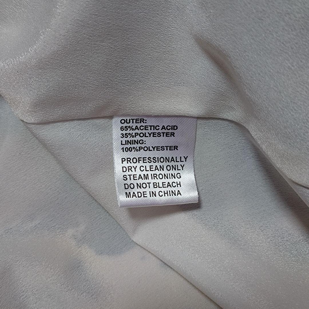 4 M 9号 エルケイ 銀座クチュール ブラック ホワイト ワンピース ドレス