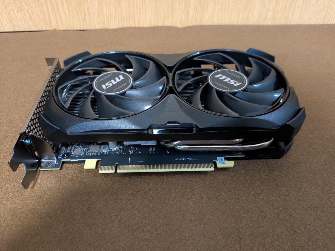 グラフィックボード・グラボ・ビデオカード MSI GeForce RTX 4060 Ti VENTUS 2X BLACK