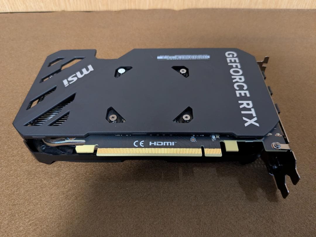 グラフィックボード・グラボ・ビデオカード MSI GeForce RTX 4060 Ti VENTUS 2X BLACK