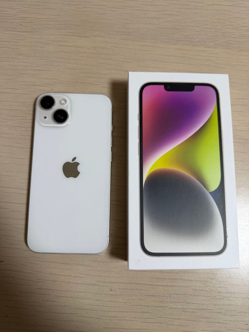 最終値下げiPhone 14 Apple スターライト128GB 本体