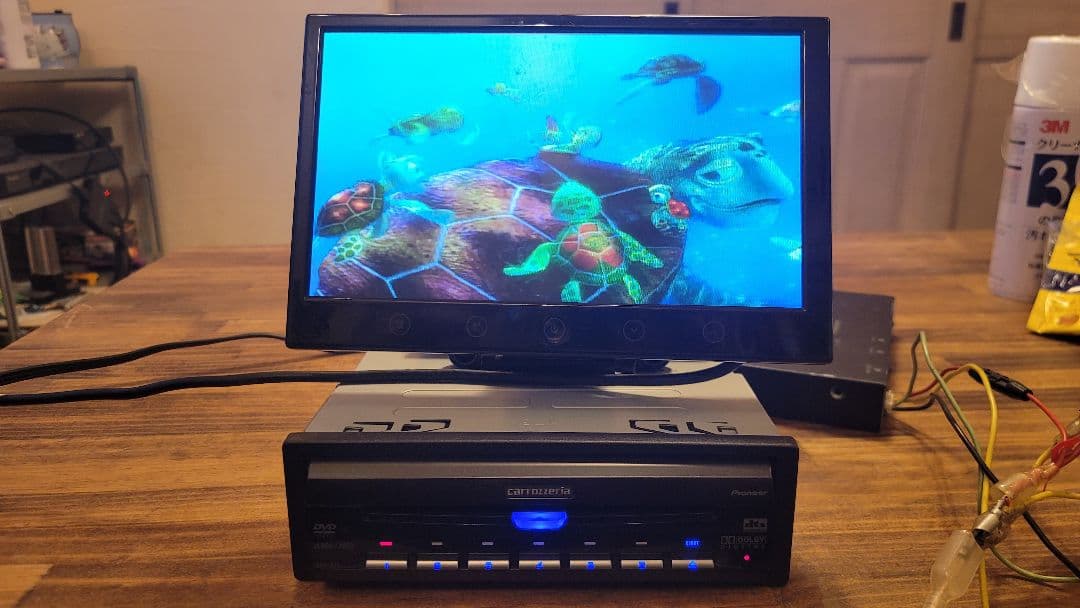 carrozzeria XDV-P70 DVDチェンジャー 9インチモニター