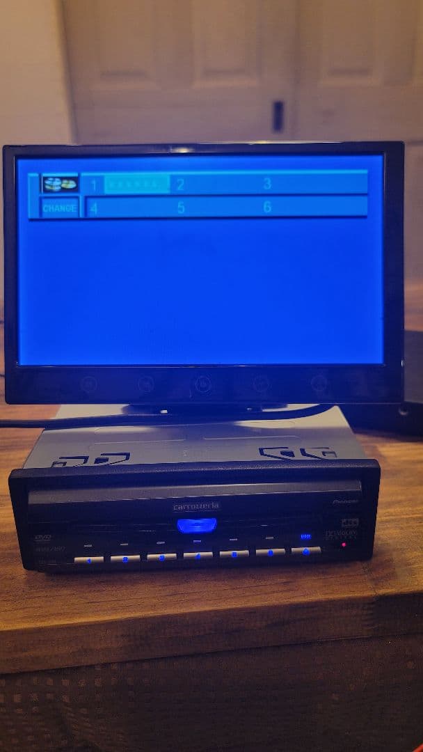 carrozzeria XDV-P70 DVDチェンジャー 9インチモニター