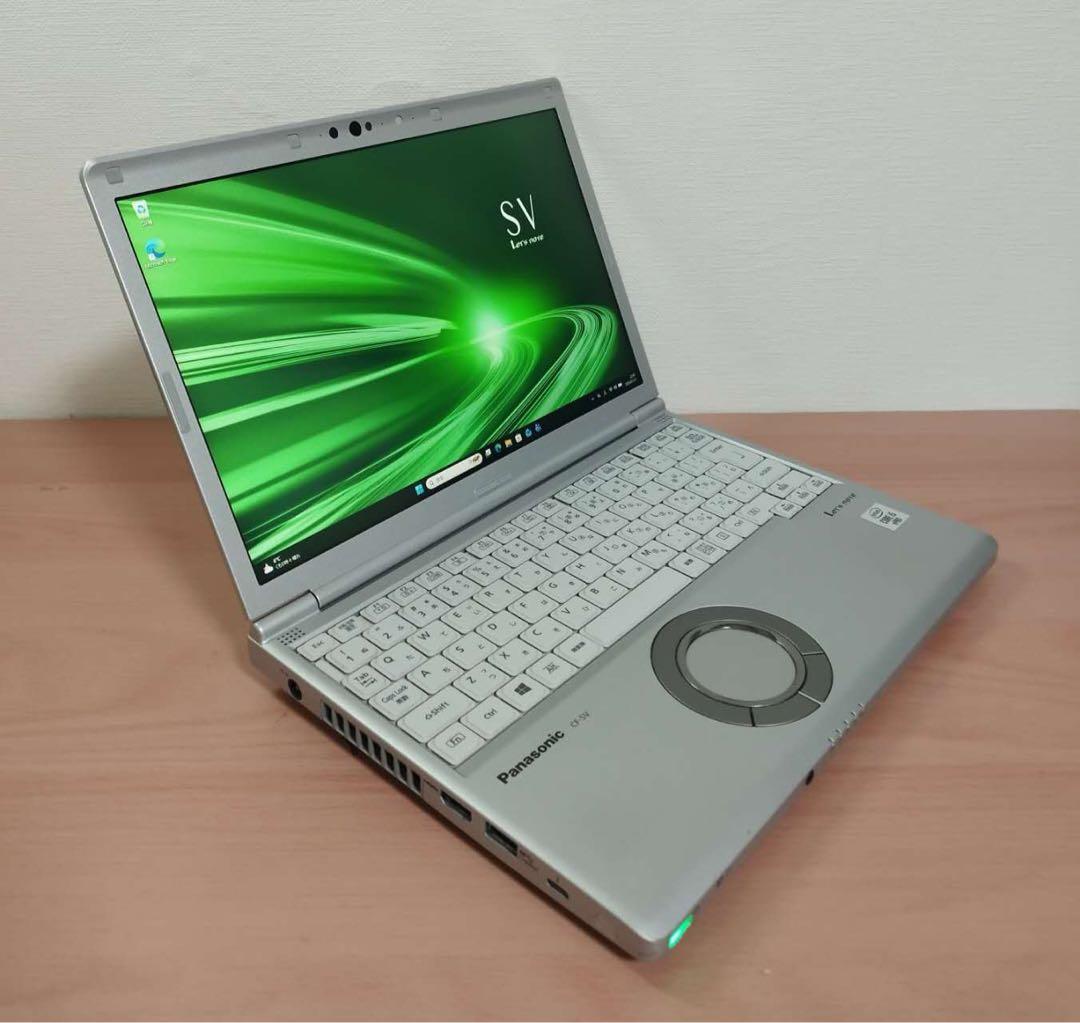 ★レッツノートCF-SV9第10代i5/8GB/256GB/office付き⑥