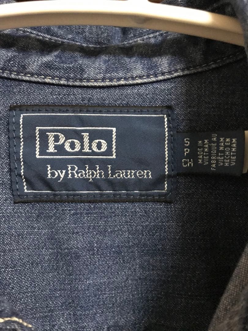 今季　現行　POLO RALPH LAURENオーバーサイズ デニム シャツ M