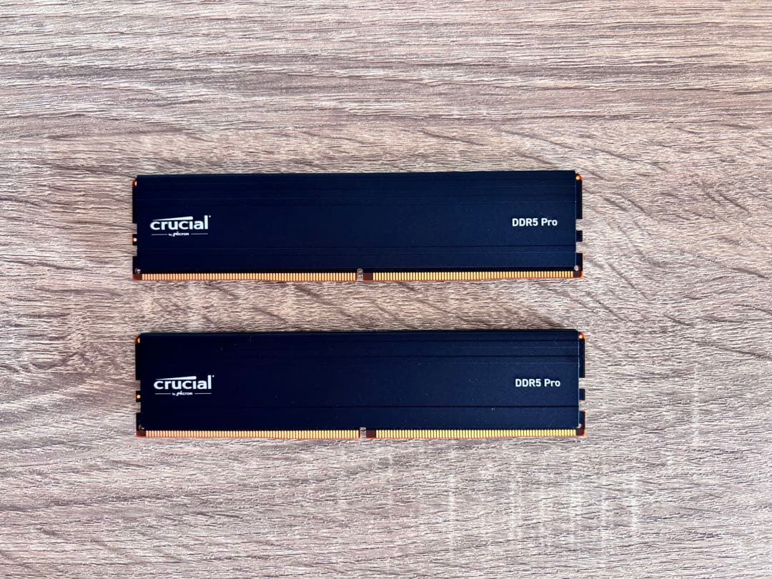 メモリー Crucial DDR5 32GB (2x16GB) 6000MT/s Pro