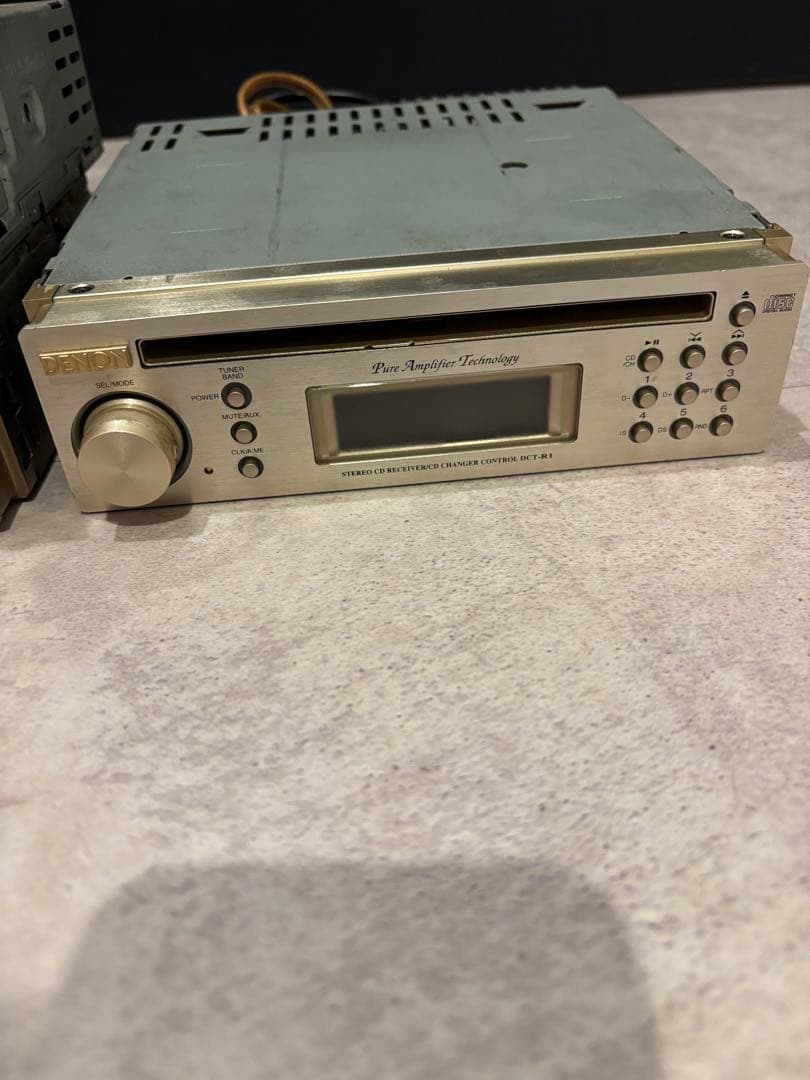 DENON DCT R-1 audio technica 電圧計　セット