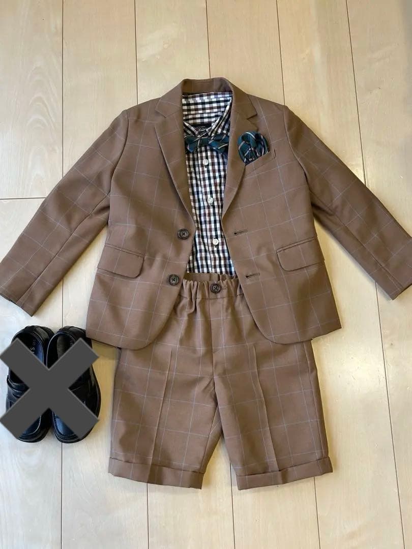 ユナイテッドアローズ　グリーンレーベルリラクシング　 フォーマルスーツ 120㎝