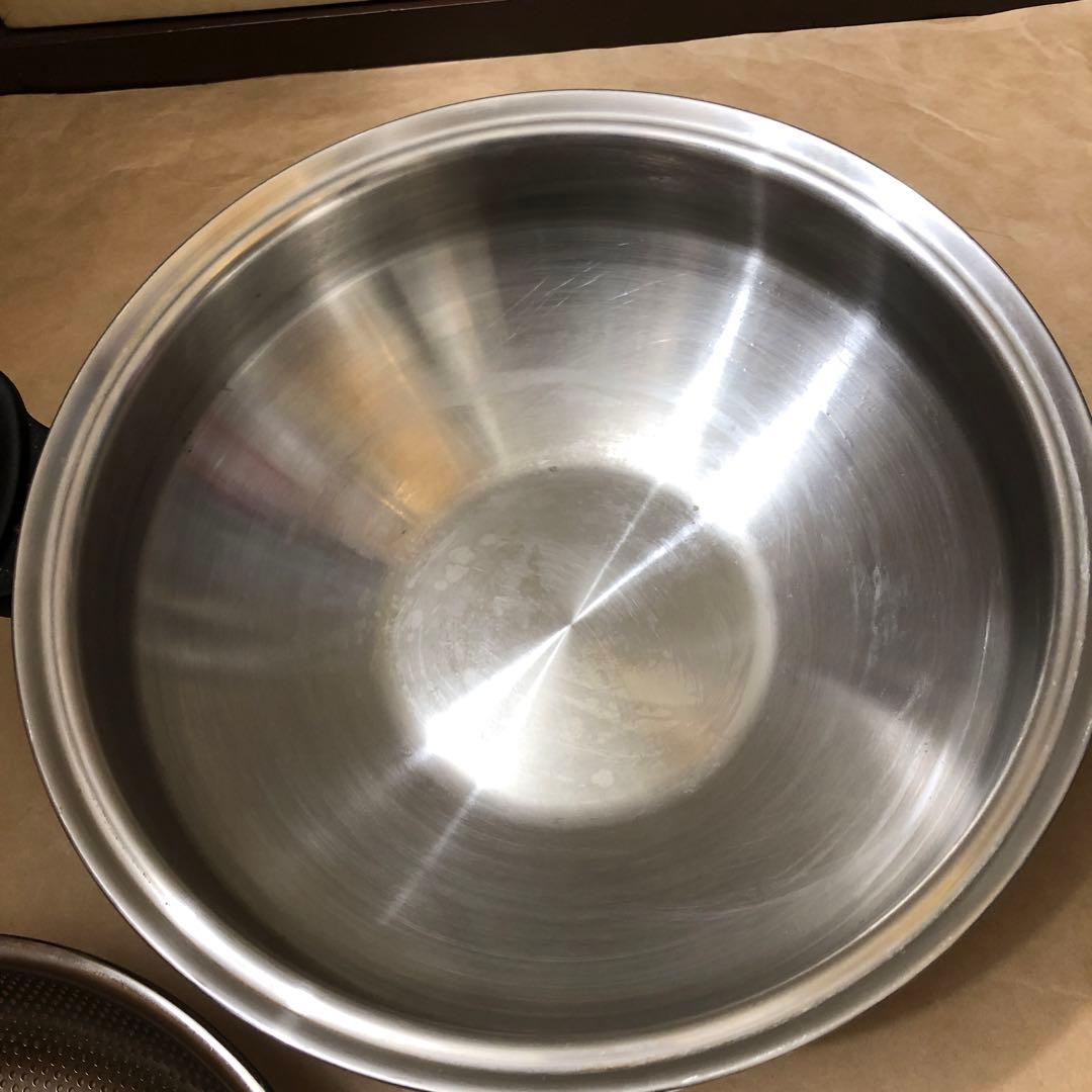 Amway アムウェイ　クィーンクックウェア ウォック 中華鍋 両手鍋