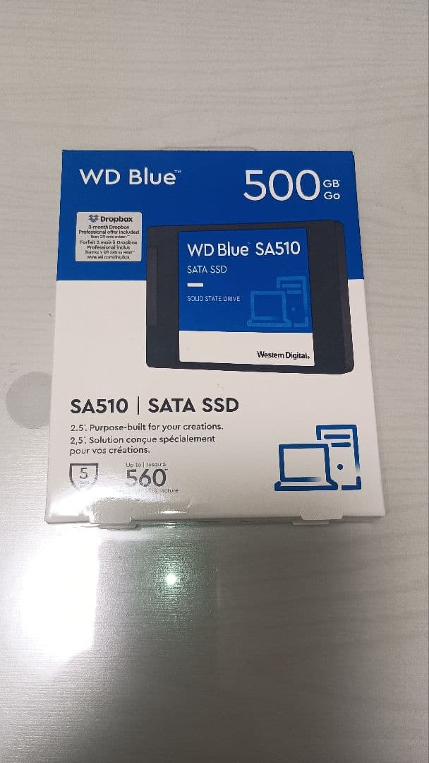 [新品]WD Blue SA510 500GB 内蔵型SSD