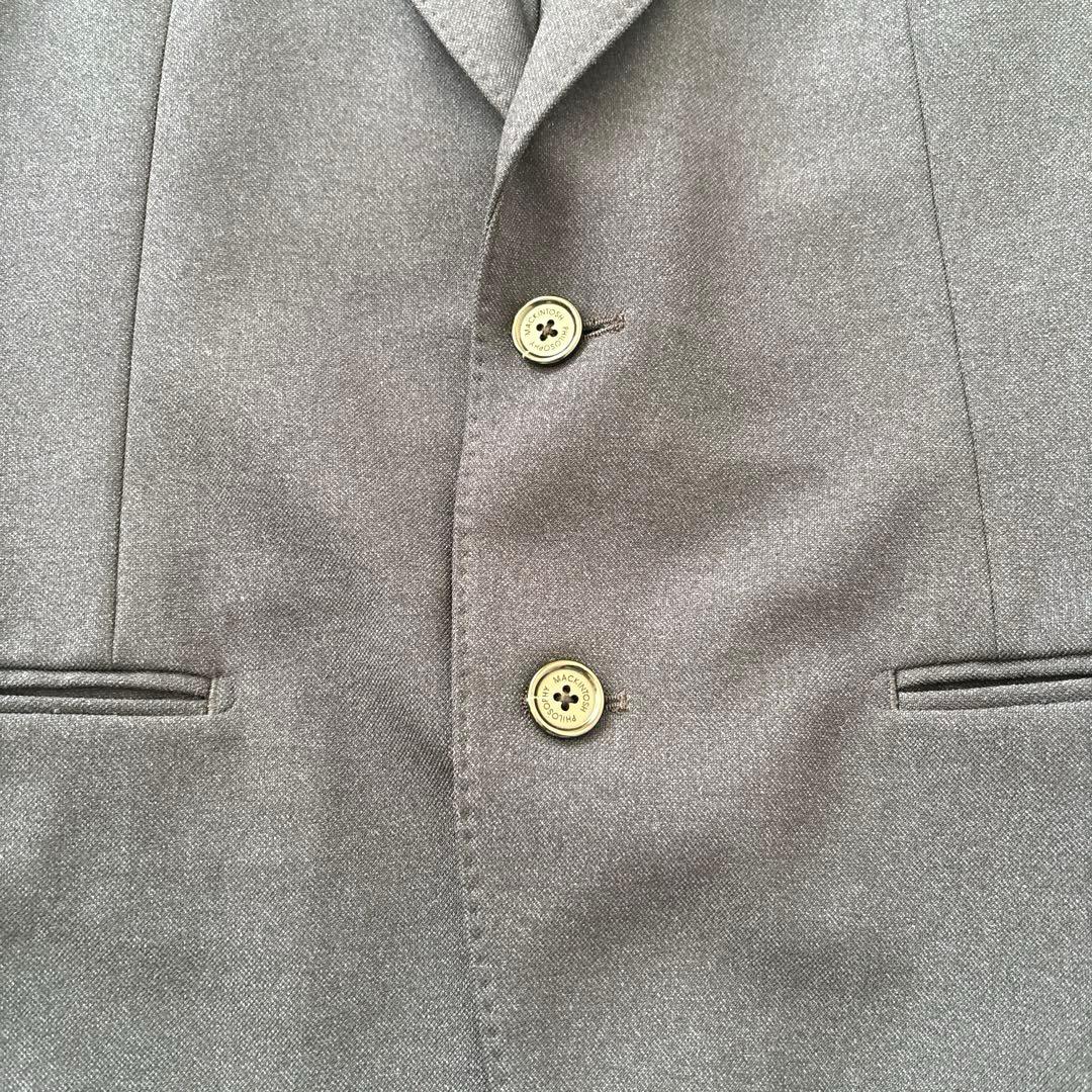 美品　マッキントッシュ　紺ブレザー　ジャケット　シングル　手洗い可　M