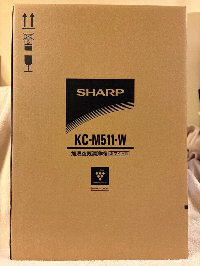 床置き型プラズマクラスター加湿空気清浄機 KC-M511-W