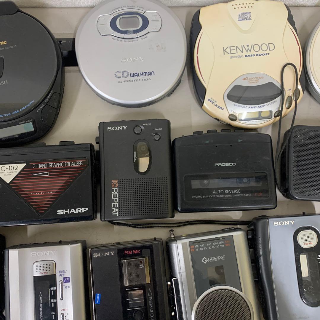 SONY.PANASONIC.ポータブルプレーヤー.カセット.ラジオ.まとめ売り