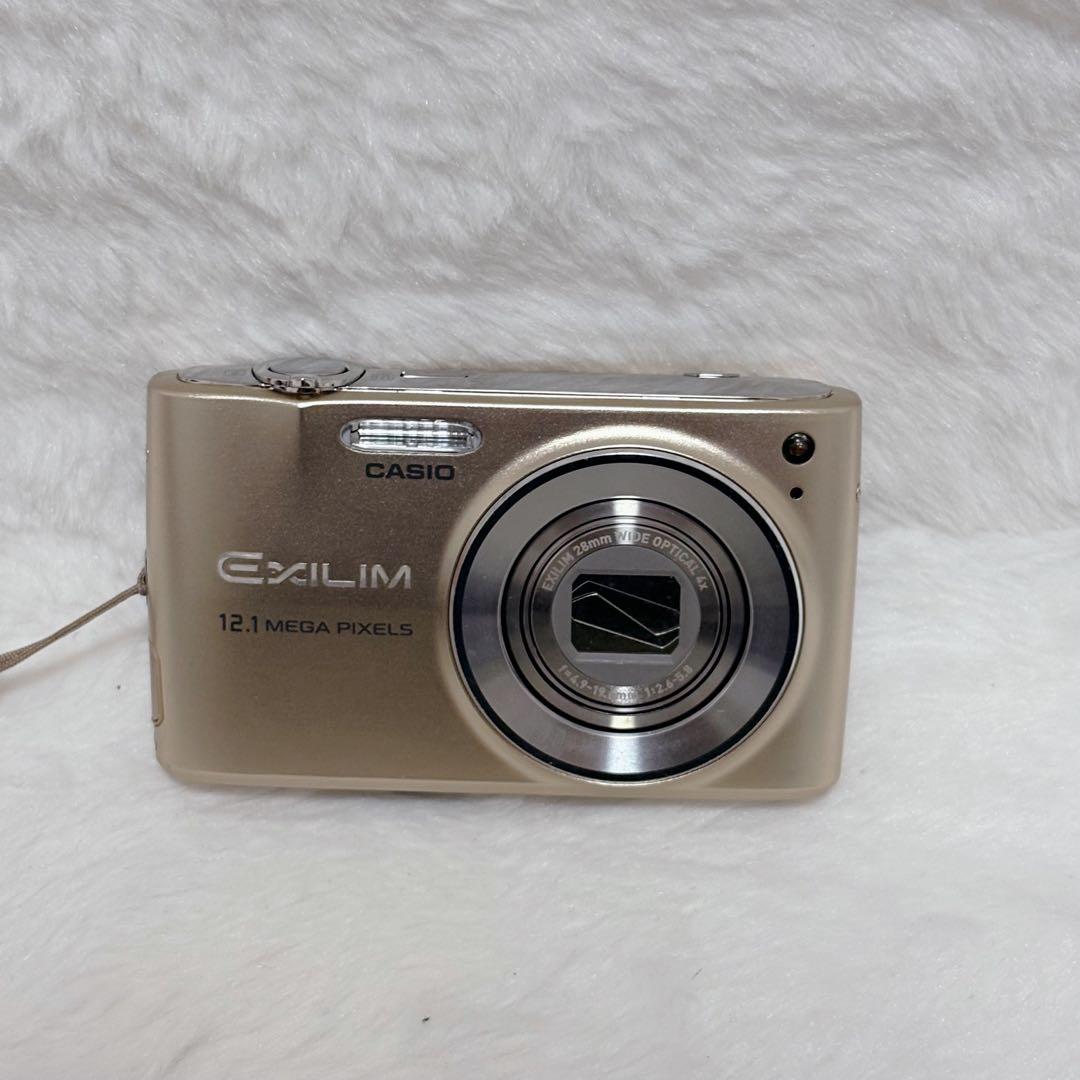 【外観極美品】CASIO EX-Z400 ゴールド 12.1メガピクセル