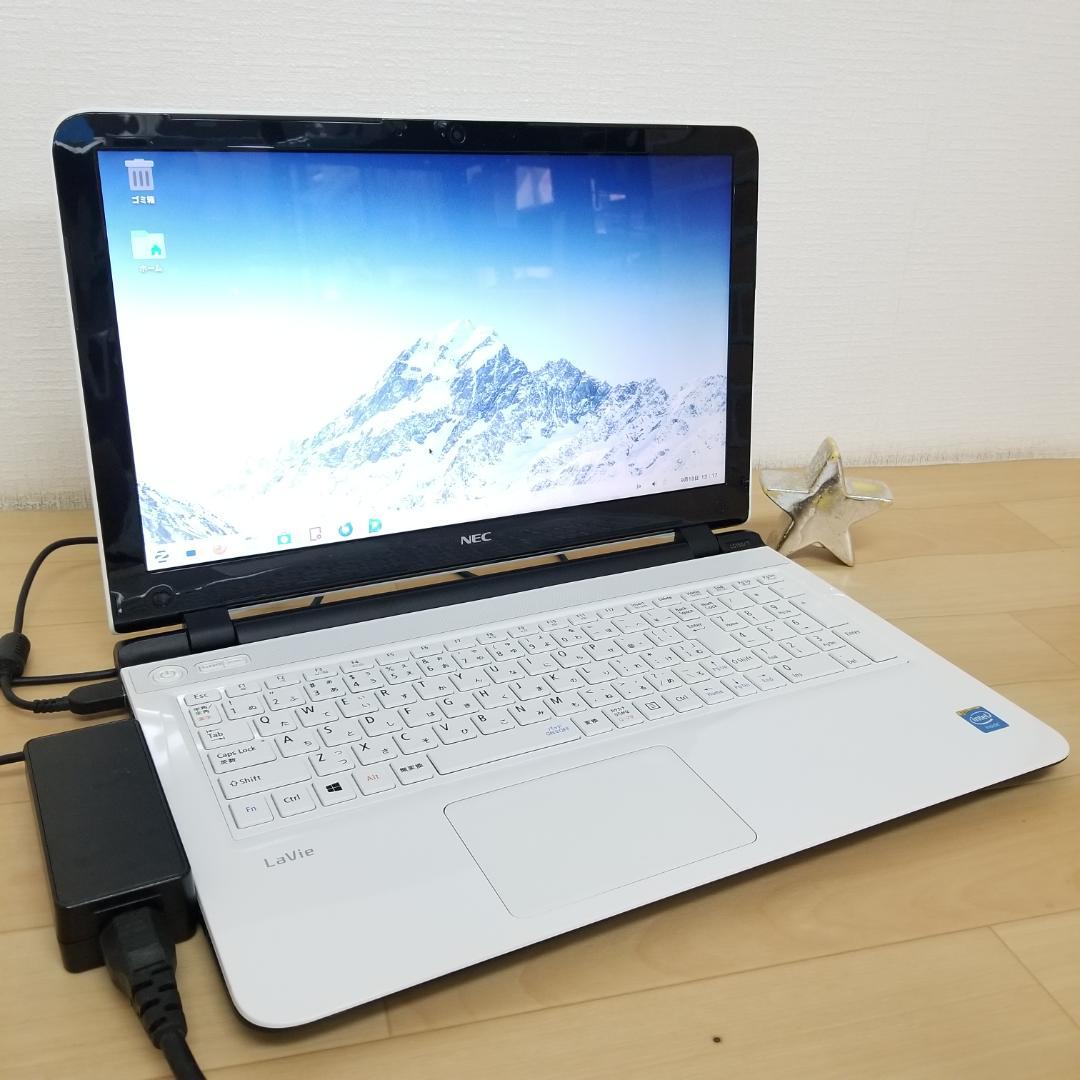 新品SSD BD搭載 即使用可ノートPC NEC (E1711)