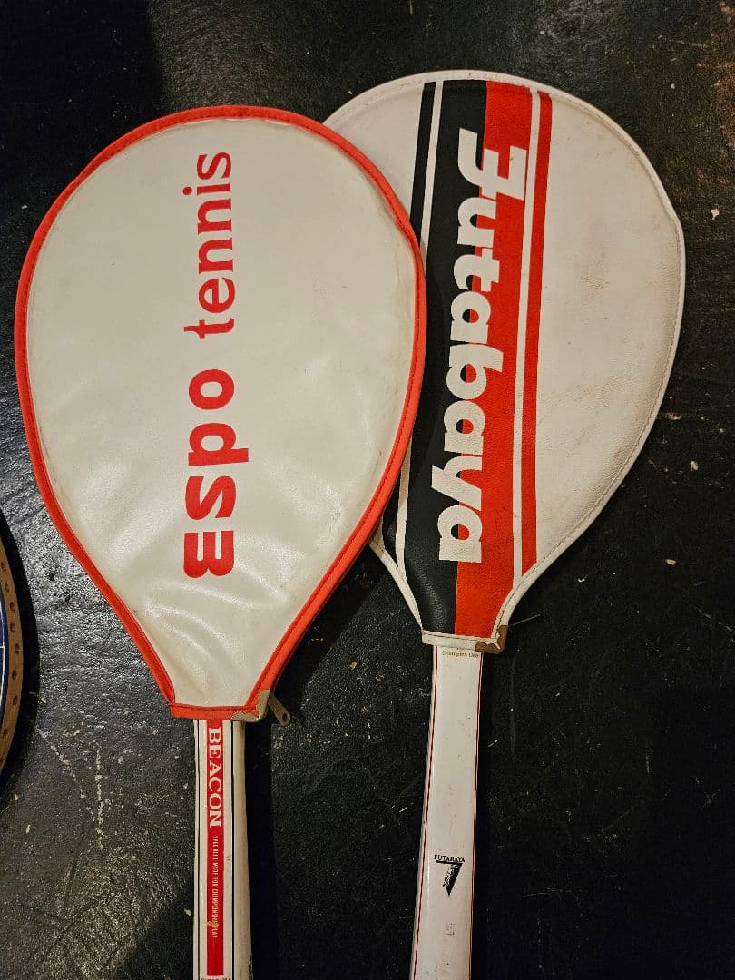 フタバヤ　futabaya　ラケット　テニス　木製　昭和レトロ　ヴィンテージ