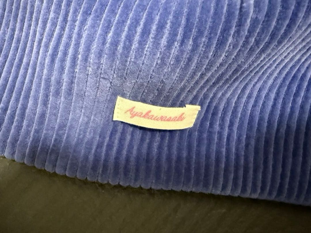 ayakawasaki コーデュロイショートパンツセット ブルー