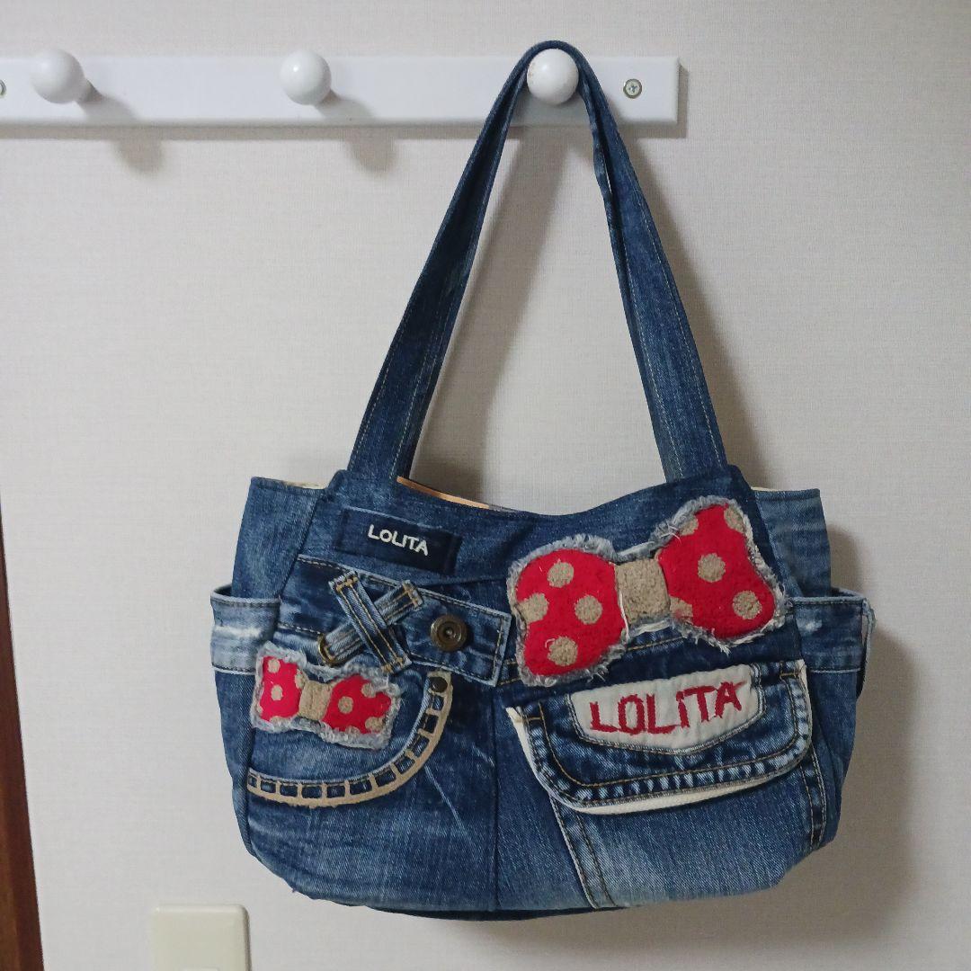ナル　リメイクデニムバッグ　オーダーチューリップバッグ3点