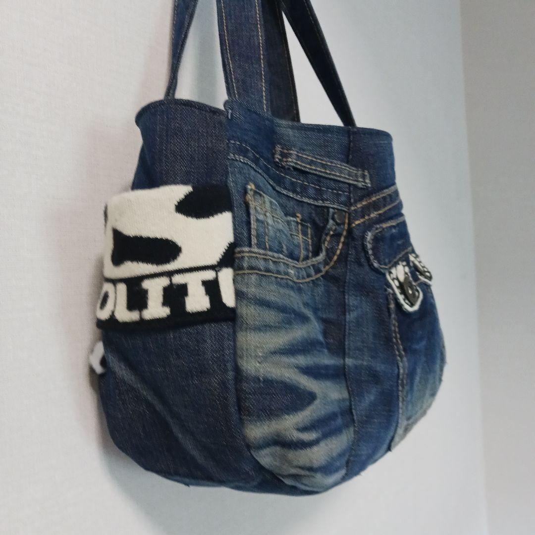 ナル　リメイクデニムバッグ　オーダーチューリップバッグ3点