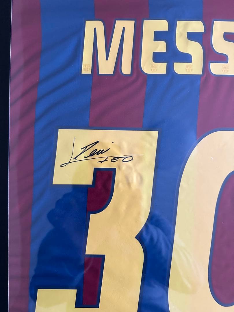メッシ サイン入り ユニフォーム 30番