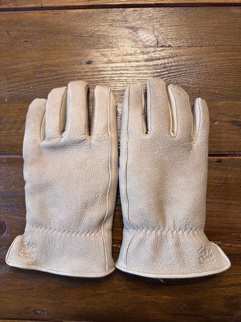 ランプグローブス　グレージュ　winter XL lamp gloves