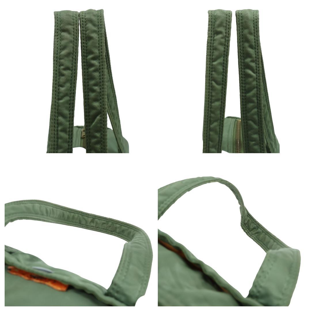 極美品 PORTER ポーター タンカー ミニボストン ダッフルバッグ グリーン