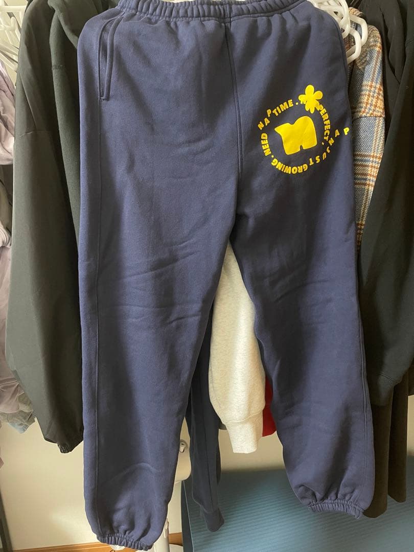 ナップタイム スウェット ネイビー上Mサイズ下Sサイズ