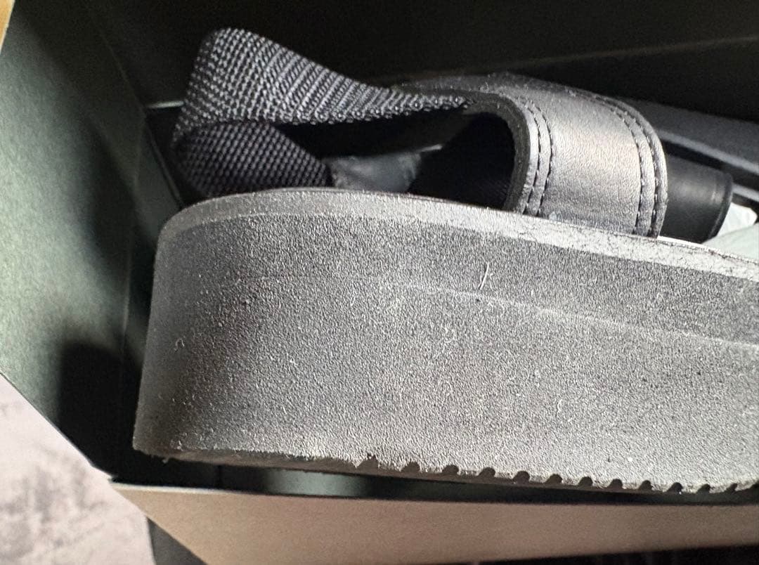 フットワークス 25SS スムースレザーサンダル 25