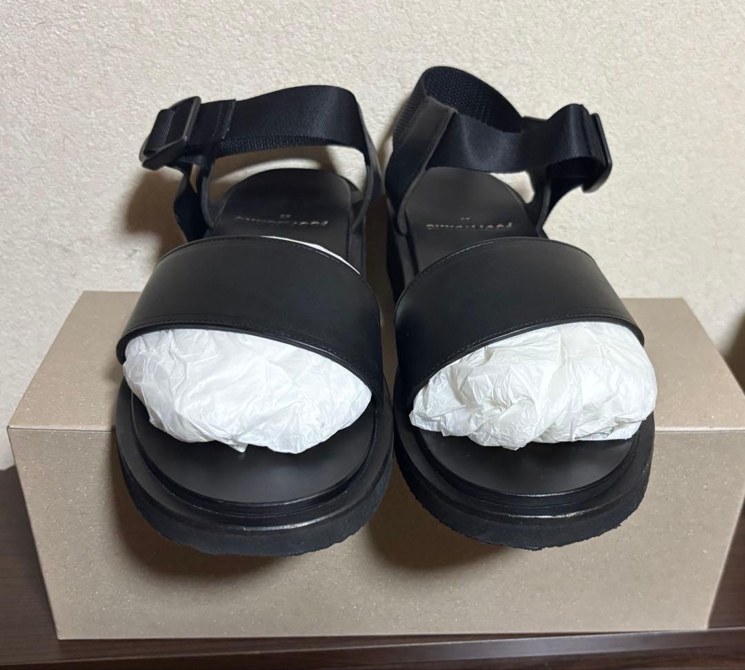 フットワークス 25SS スムースレザーサンダル 25