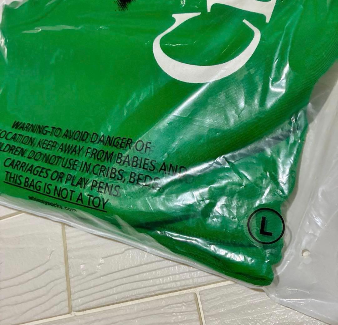 新品L／Creek whimsysocks スウェット Green グリーン