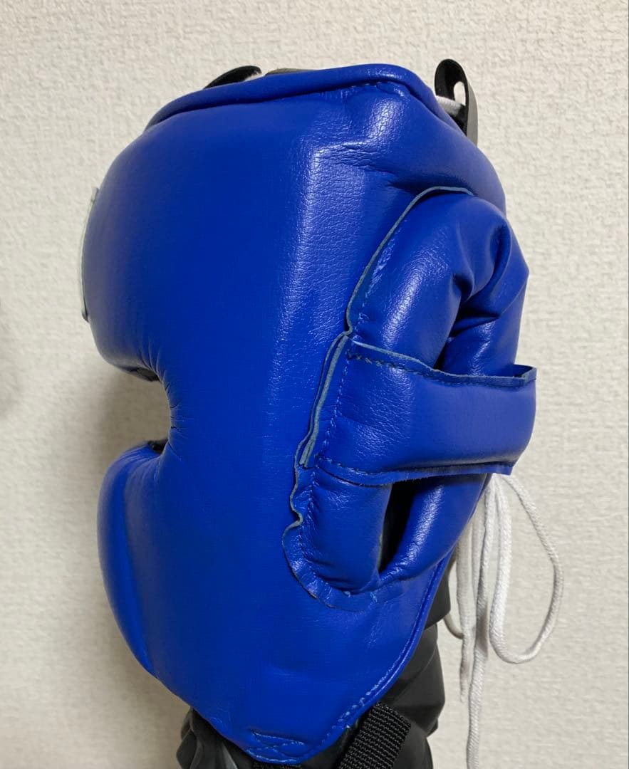 Winning ボクシング ヘッドギア 青 size M