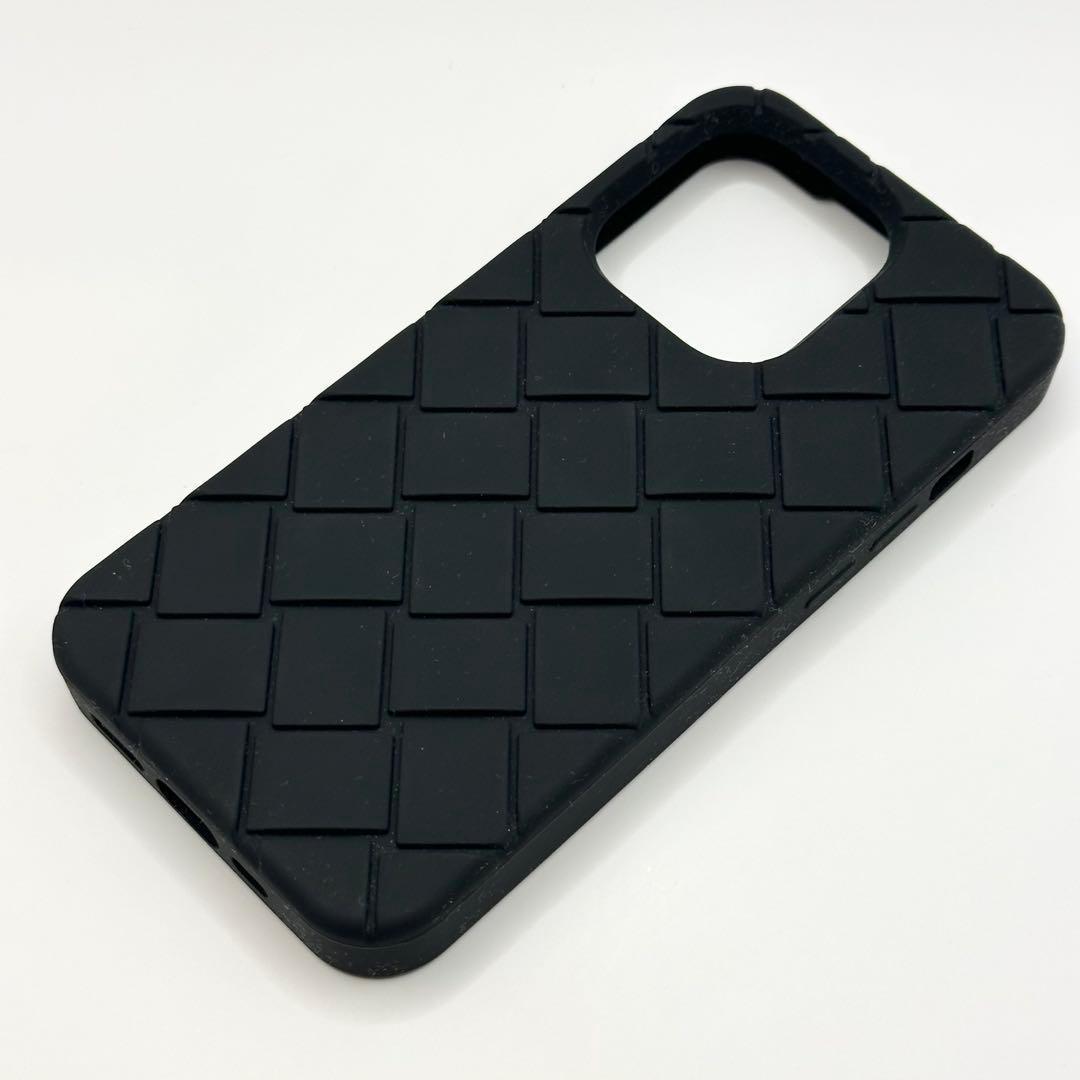 【新品未使用】BOTTEGA VENETA 　iPhoneケース13pro　黒
