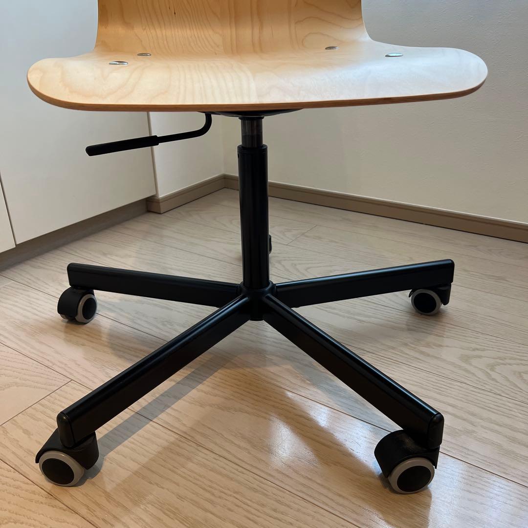 [最終価格]IKEAデスクチェアとサイドテーブル3点セット美品