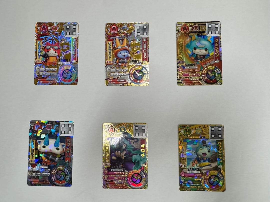 超希少 妖怪ウォッチ バスターズ 鉄鬼軍 第1弾 サンプルカード