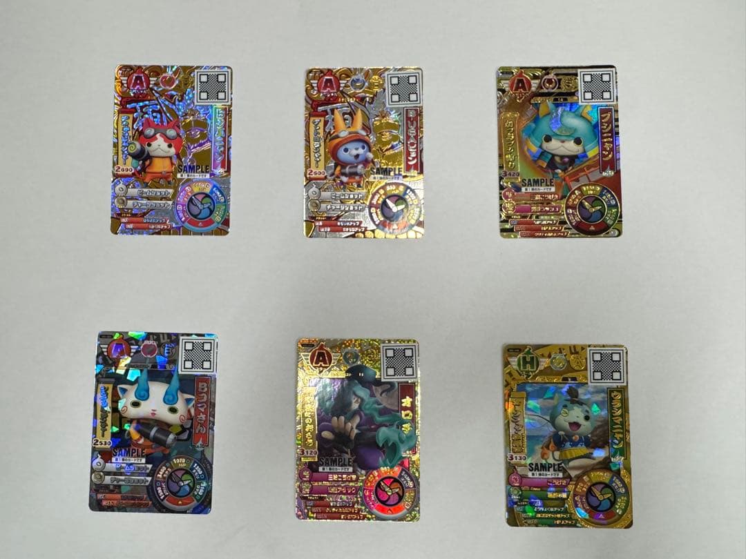 超希少 妖怪ウォッチ バスターズ 鉄鬼軍 第1弾 サンプルカード