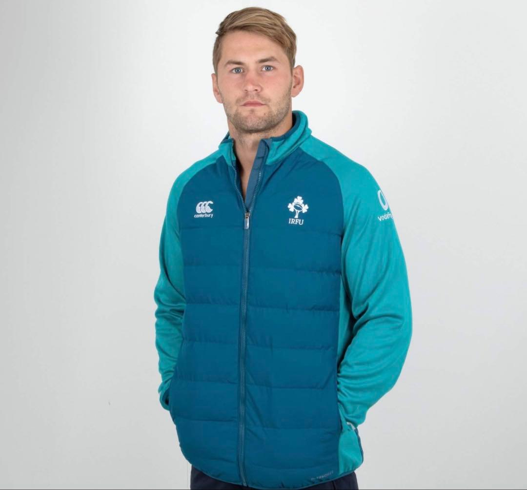 カンタベリー　ラグビー　アイルランド代表　ウォームアップジャケット　海外S