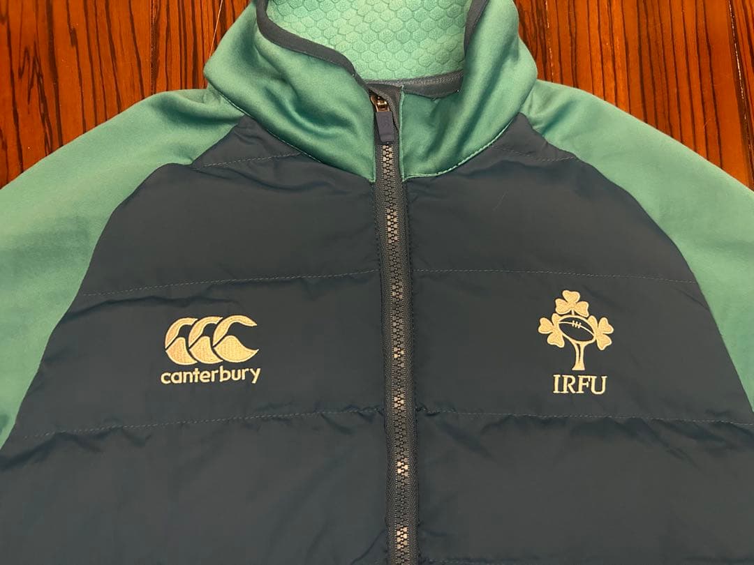 カンタベリー　ラグビー　アイルランド代表　ウォームアップジャケット　海外S