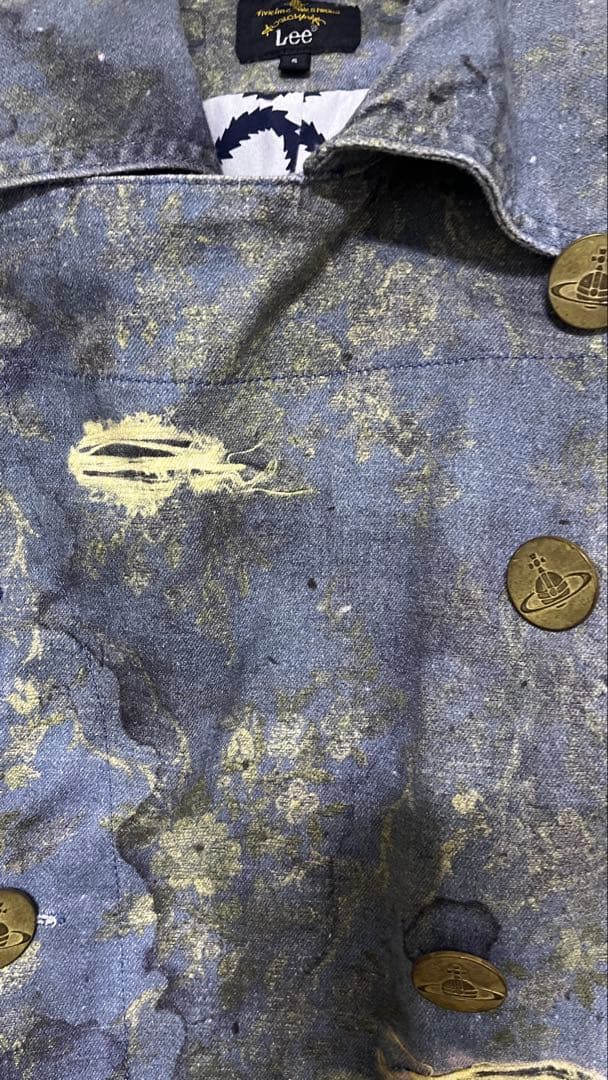 ヴィヴィアンウエストウッド　リーコラボ　デニムジャケット　美品