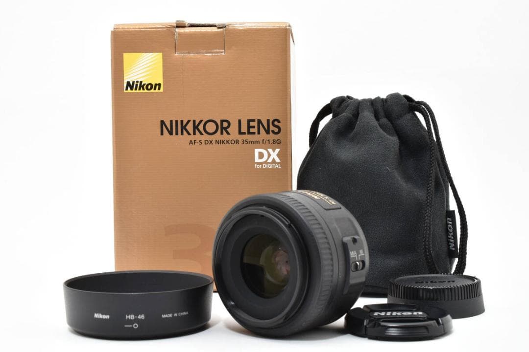 ★極美品★ 【元箱付き】F-S DX Nikkor 35mm 1.8G #797