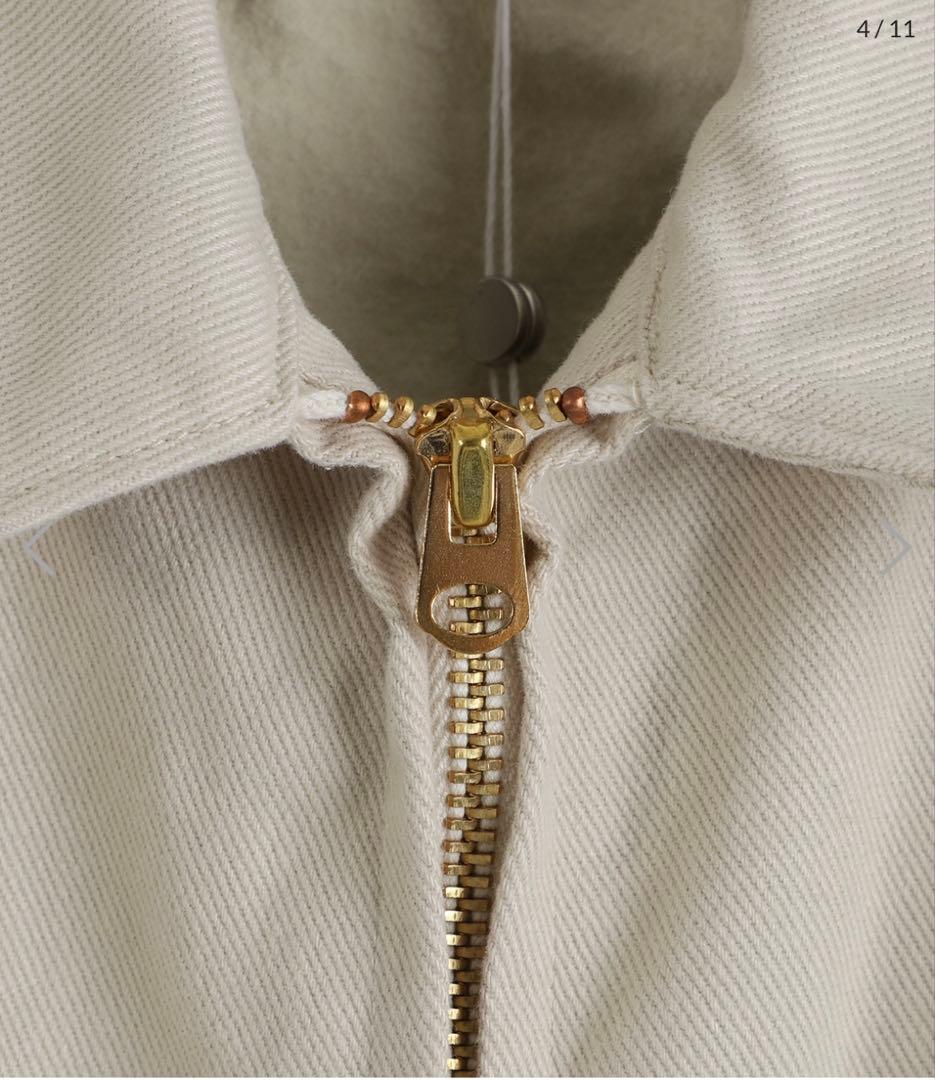 comoli 25aw コットンツイルジップジャケット　サイズ2 新品未使用