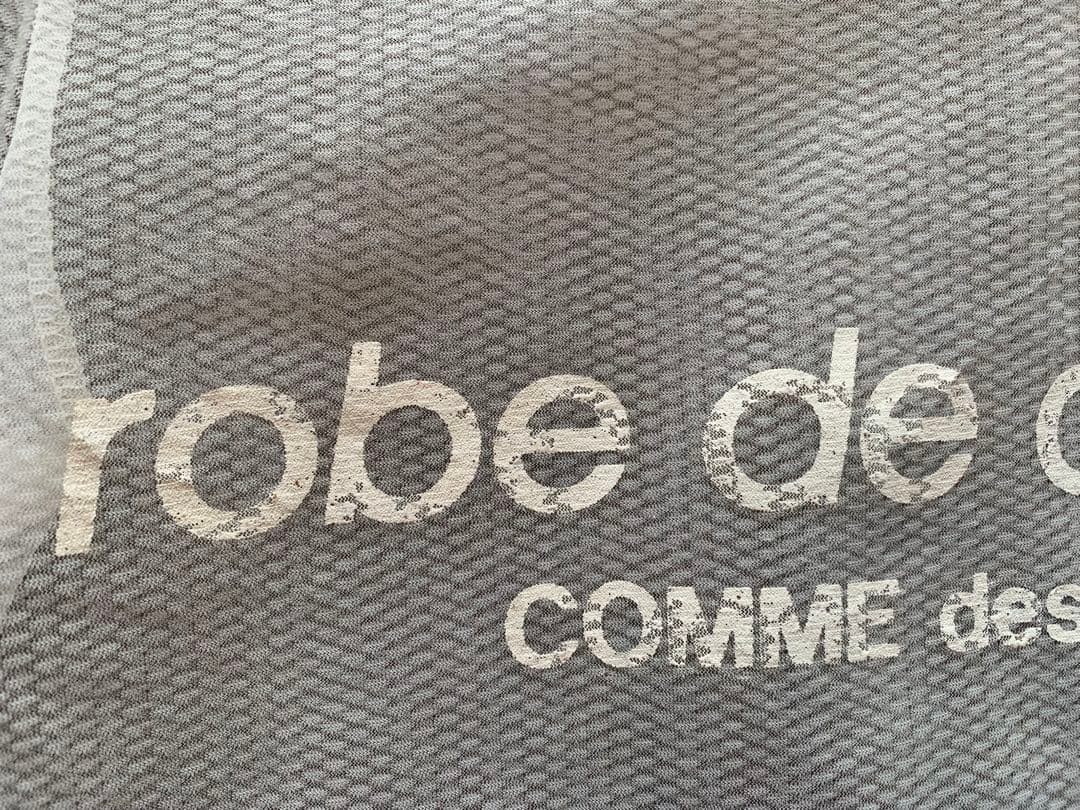COMME des GARÇONS コムデギャルソン　ローブドシャンブル　ロゴ