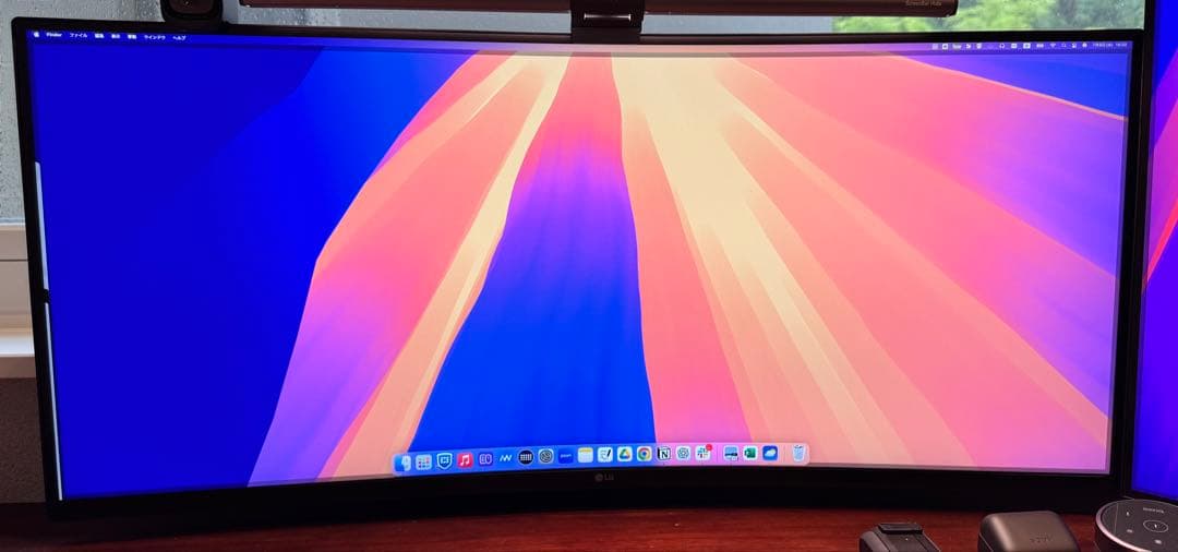 いるか LG ウルトラワイドモニター 34WR55QC-B / 34インチ