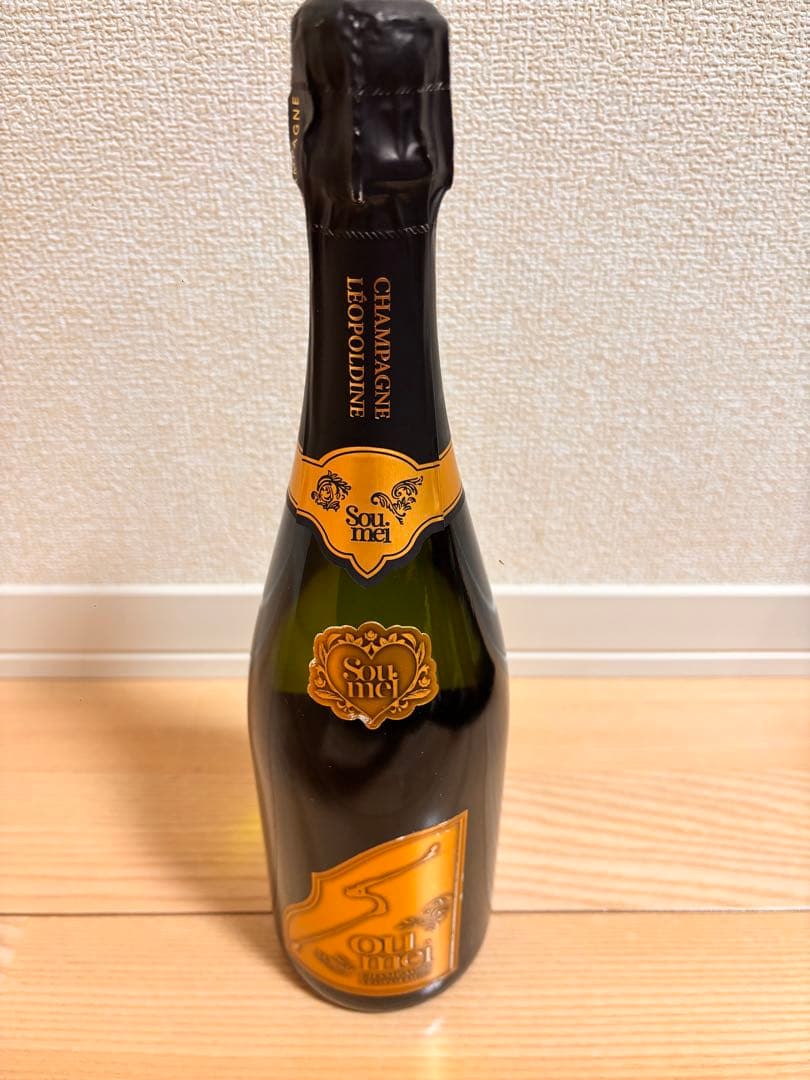 Soumei シャンパン レオポルディーヌ 750ml 未開封 ラベル傷