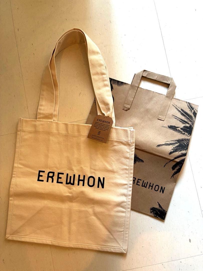 EREWHON エコバッグ　アイボリー