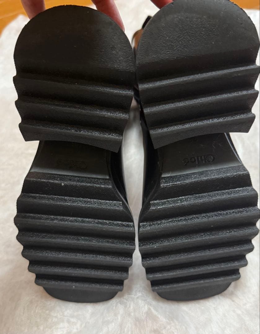 《値下げ》Chloe クロエ レインブーツ　ミドルBETTY